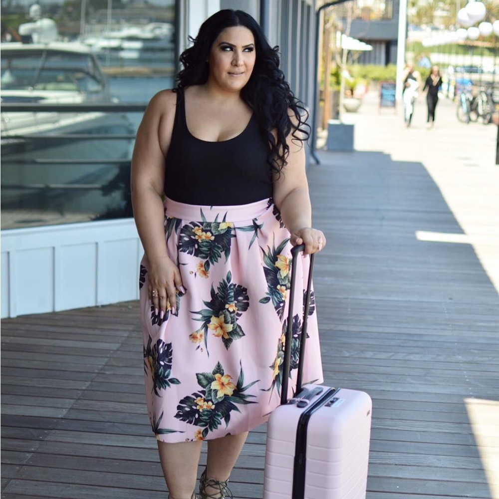 ASOS Floral skirt - size 16!